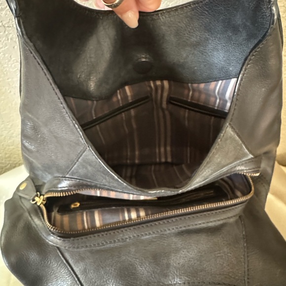 Banana Republic Brown Striped Bag - Picture 5 of 6